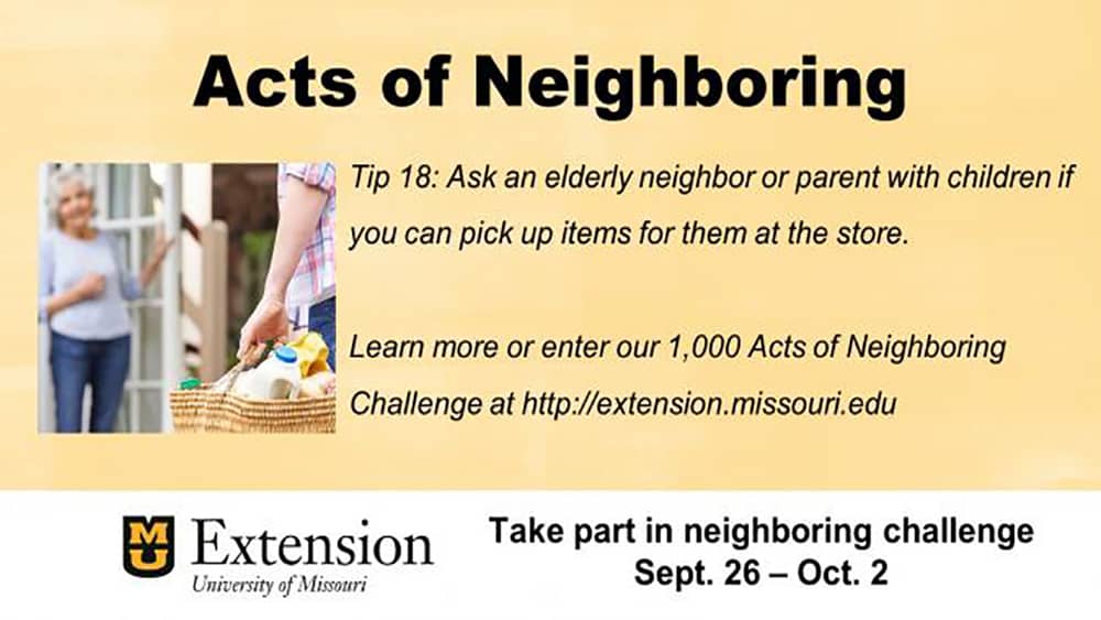 Learn To Be A Neighborhood Connector For Missouri Good Neighbor Week ...