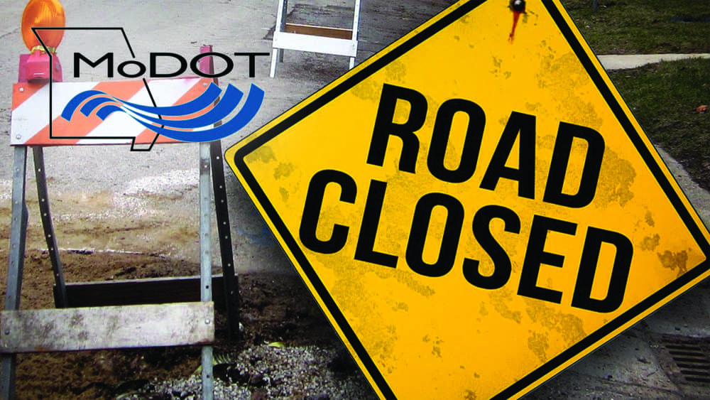 MoDot notifies of road closure in Pike County