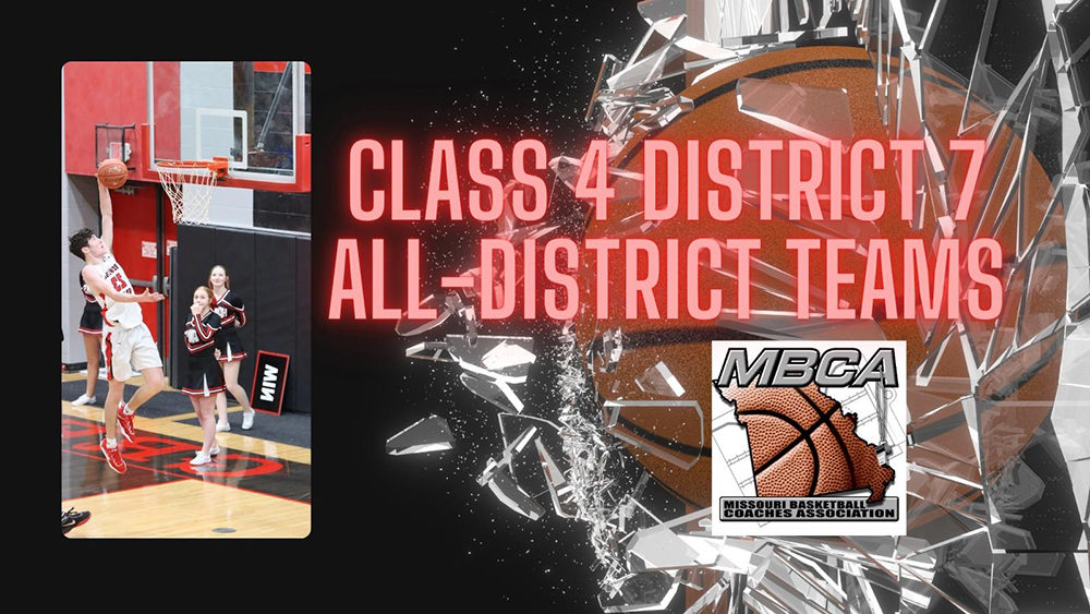 Class 4 District 7 boys basketball all-district team