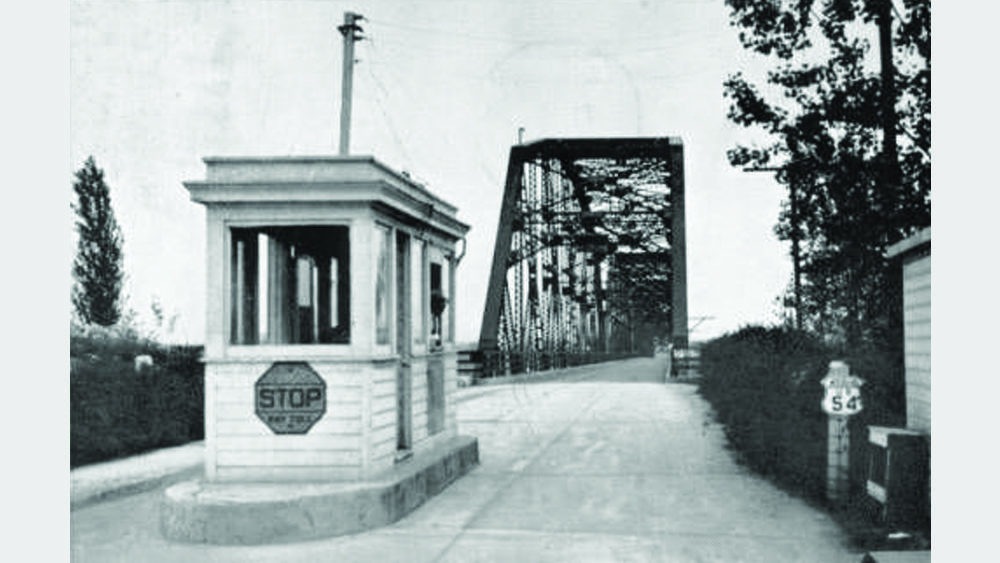 The old toll booth
