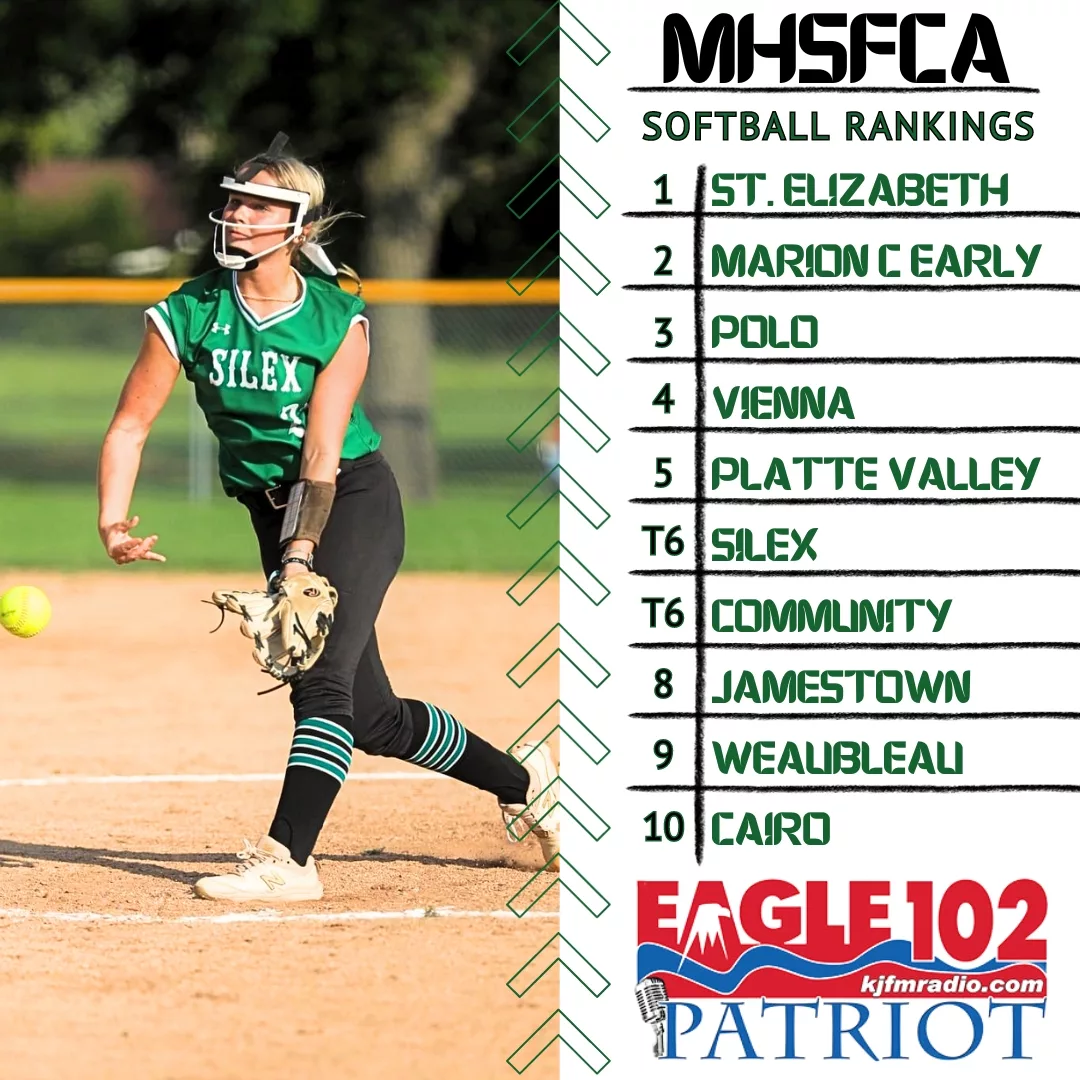 Class 1 MHSFCA Softball Rankings Eagle102