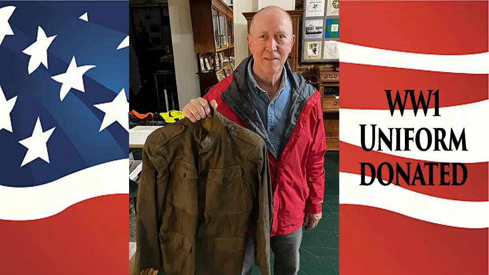 WWI uniform donated to museum | Eagle102