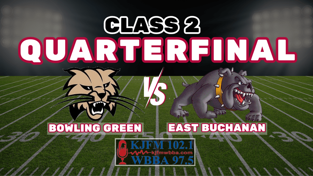 2023 MSHSAA Class 2 Quarterfinals: Bowling Green vs East Buchanan
