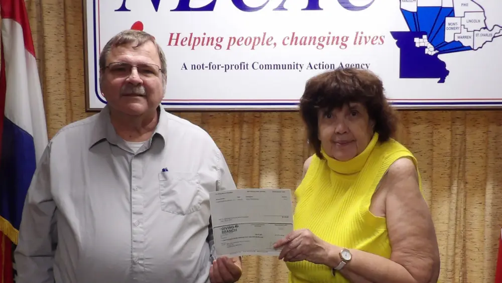 NECAC receives check