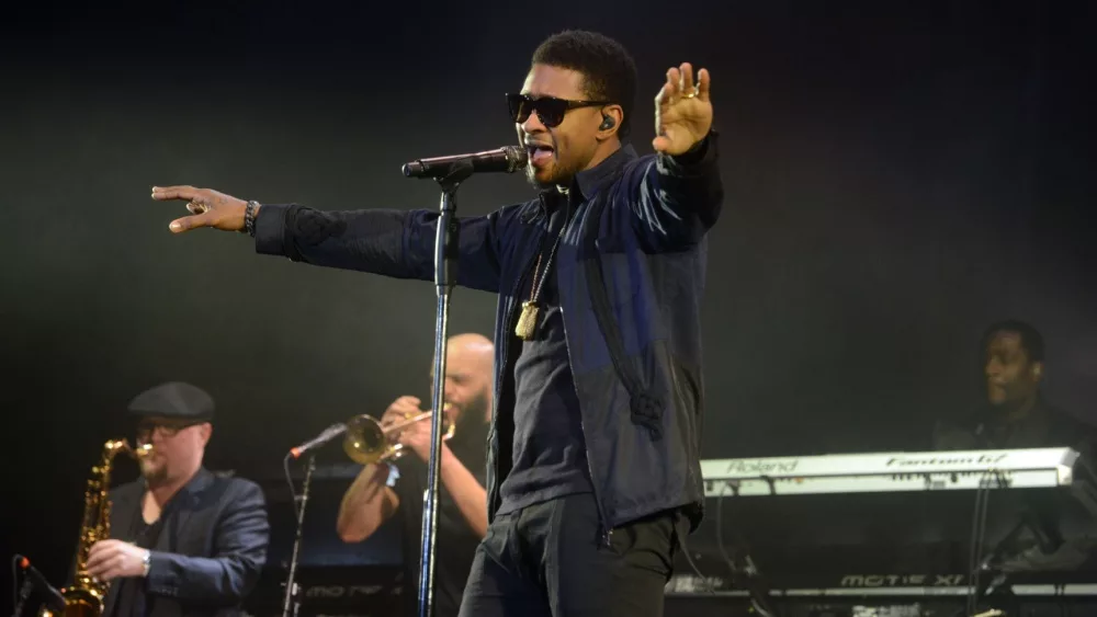 Usher Raymond IV^ known as Usher^ performs at the 2017 Okeechobee Music and Arts Festival. Okeechobee^ Florida - March 4^ 2017