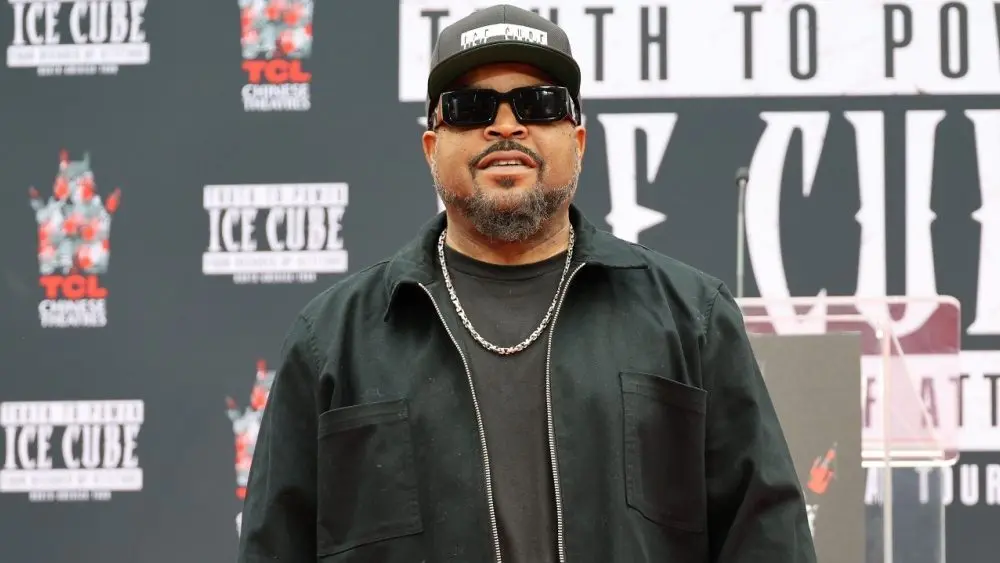shutterstock_2613877483-122230 Ice Cube at a ceremony honoring actor^ rapper Ice Cube with hand and foot prints at the TCL Chinese Theatre IMAX. LOS ANGELES^ CA - APRIL 15^ 2025