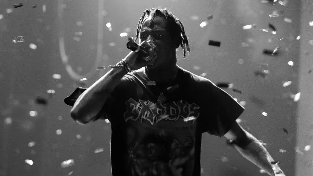 Travis Scott in concert at Jacques Bermon Webster EUROPE - 6 December^ 2014