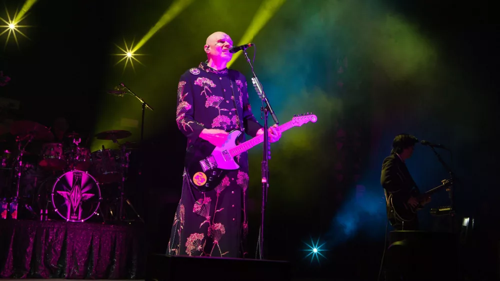 The Smashing Pumpkins band perform at Beale Street music festival Memphis^ Tennessee USA - 04-30-2022