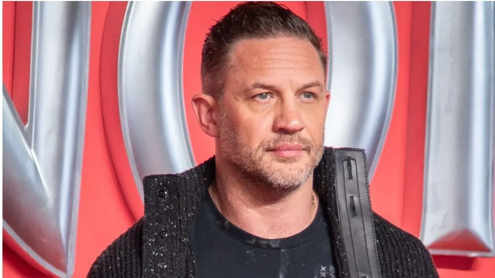Tom Hardy attends the UK Premiere Of "Venom: The Last Dance" at BFI IMAX on October 23^ 2024