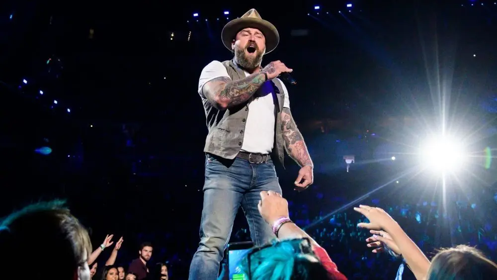 Zac Brown of Zac Brown Band performs at the 2019 iHeartRadio Music Festival. Las Vegas^ NV^ USA - September 21^ 2019