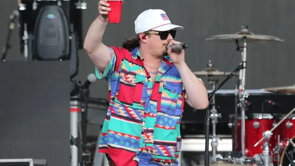 Hardy performs in concert during the "Can't Say I Ain't Country" Tour on July 20^ 2019 at Northwell Health at Jones Beach Theater in Wantagh^ New York.