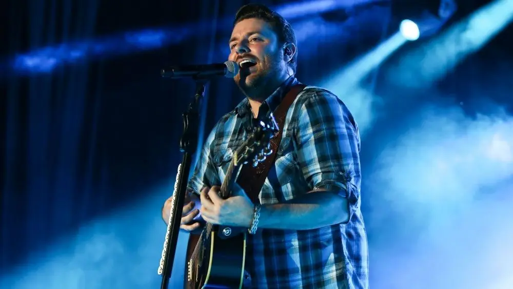 Chris Young performs at the 6th Annual Fest at the Pennysaver Amphitheater on July 3^ 2016 in Farmingville^ New York.