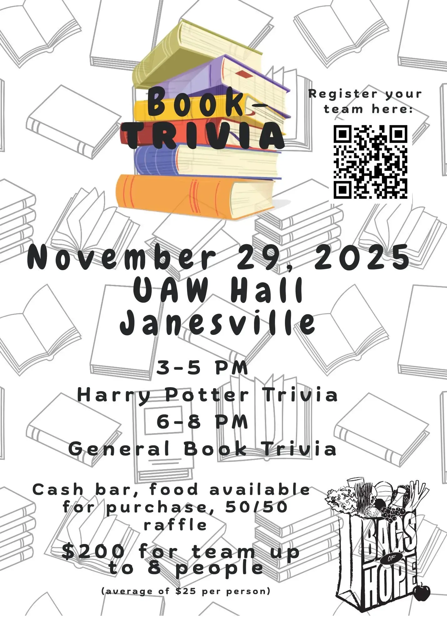 Bags of Hope Book Trivia