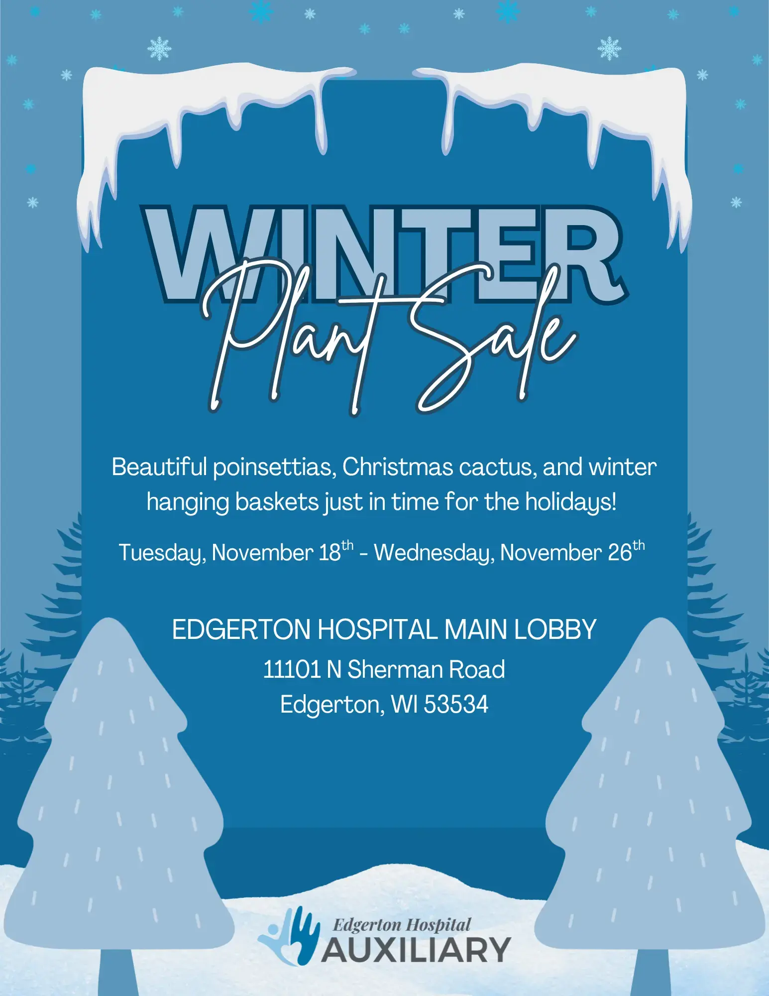 Auxiliary Winter Plant Sale