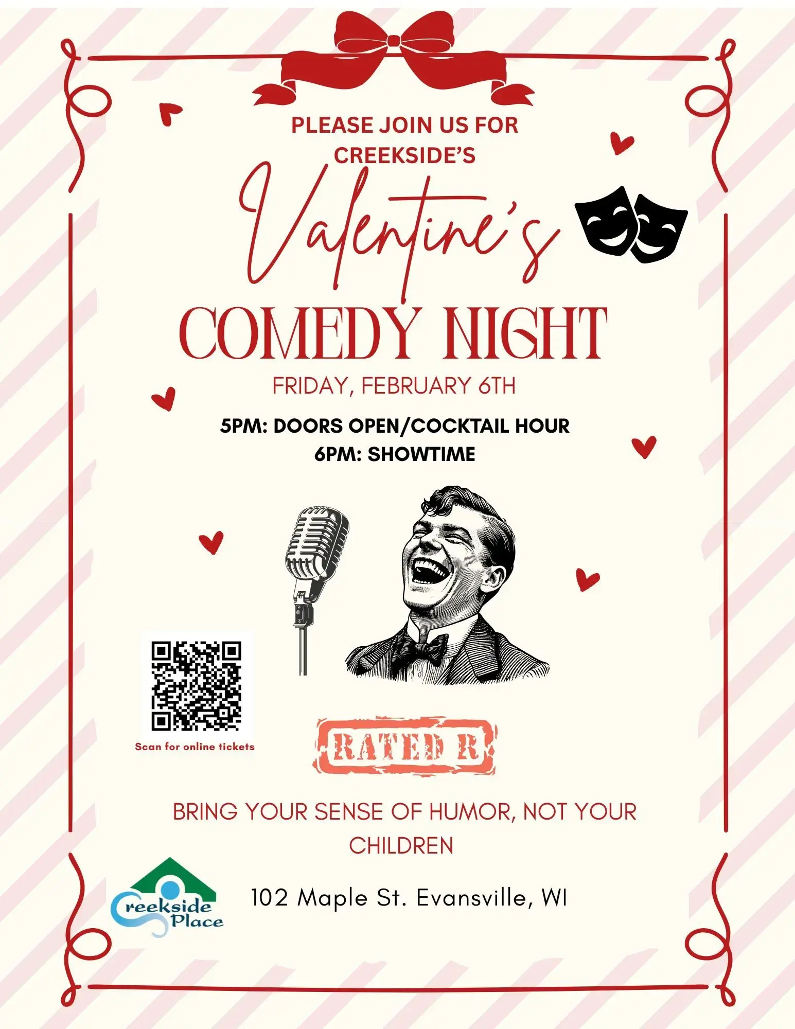 Creekside Valentine’s Comedy Night