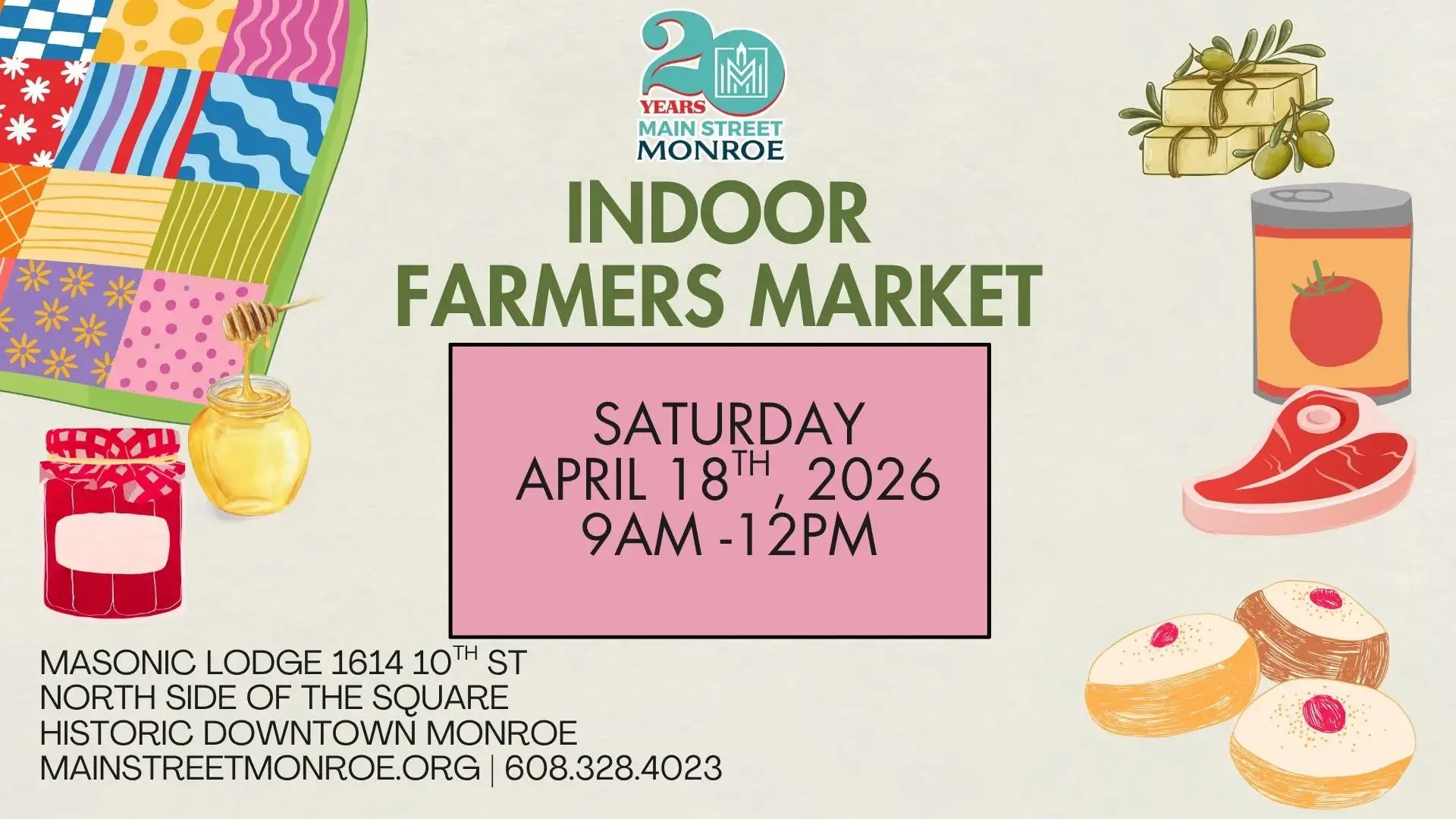 Main Street Monroe Indoor Farmers Market