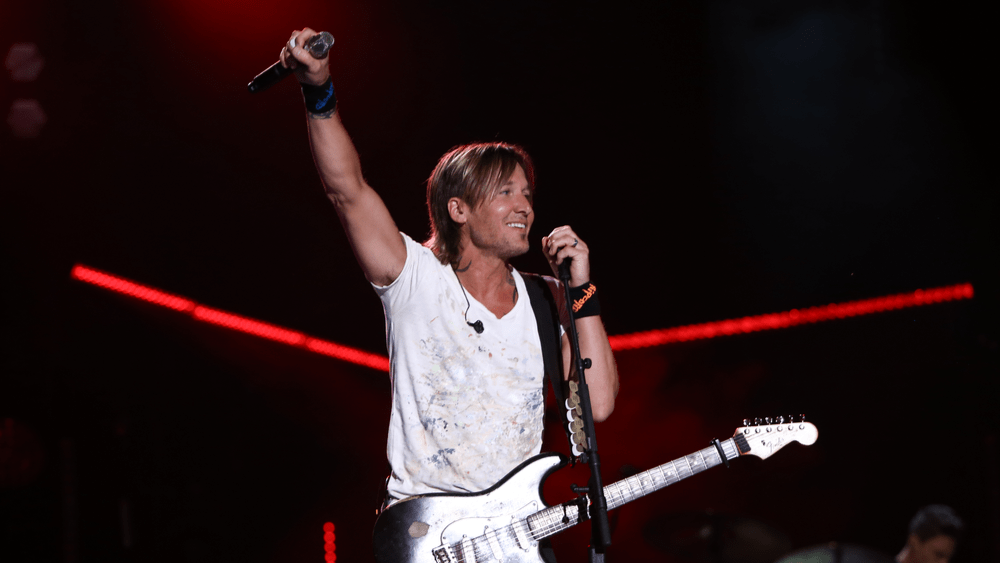 Keith Urban Stages DriveIn Concert for Frontline Healthcare Workers