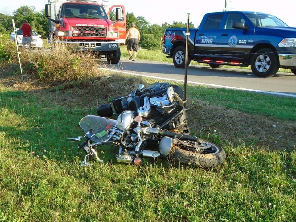 Metcalfe authorities respond to two vehicular accidents Saturday