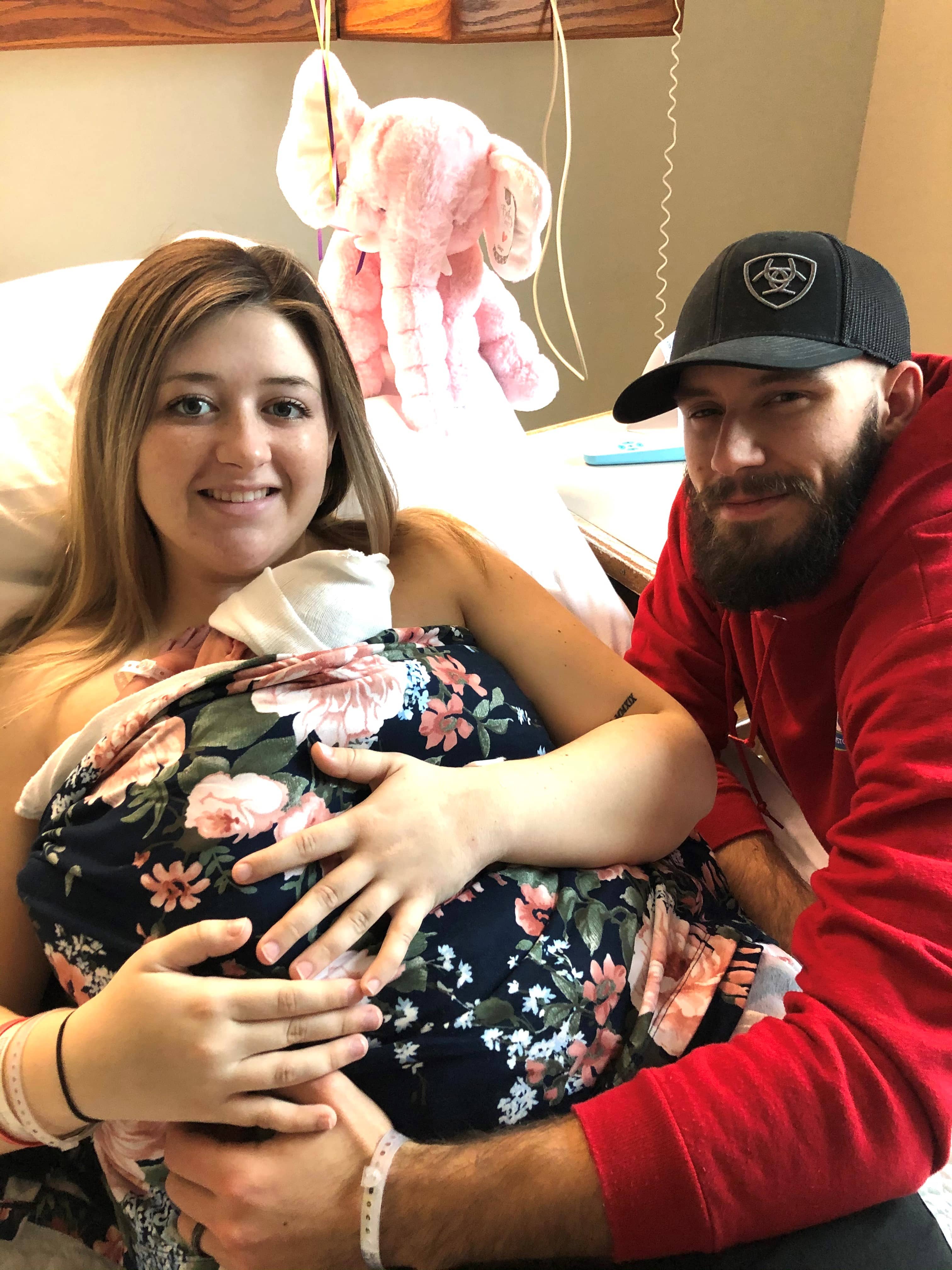 T.j. Samson Welcomes First Baby Of 2021 On Saturday 