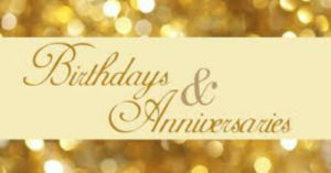Birthdays and Anniversaries for Sunday, December 24, 2023 | WCLU Radio