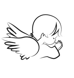 praying-angel-child-believe-icon-vector-21291487