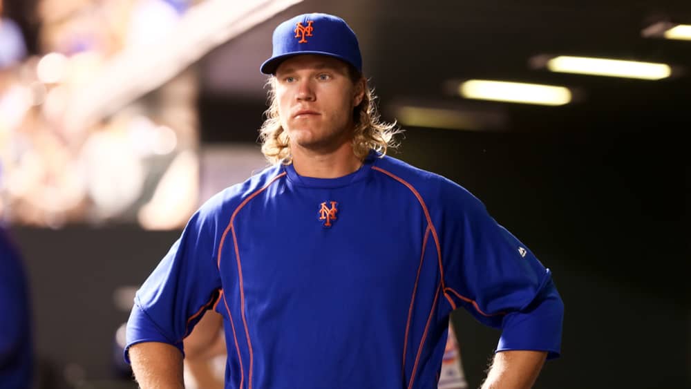 NY Mets right-handed pitcher Noah Syndergaard agrees to one-year, $21