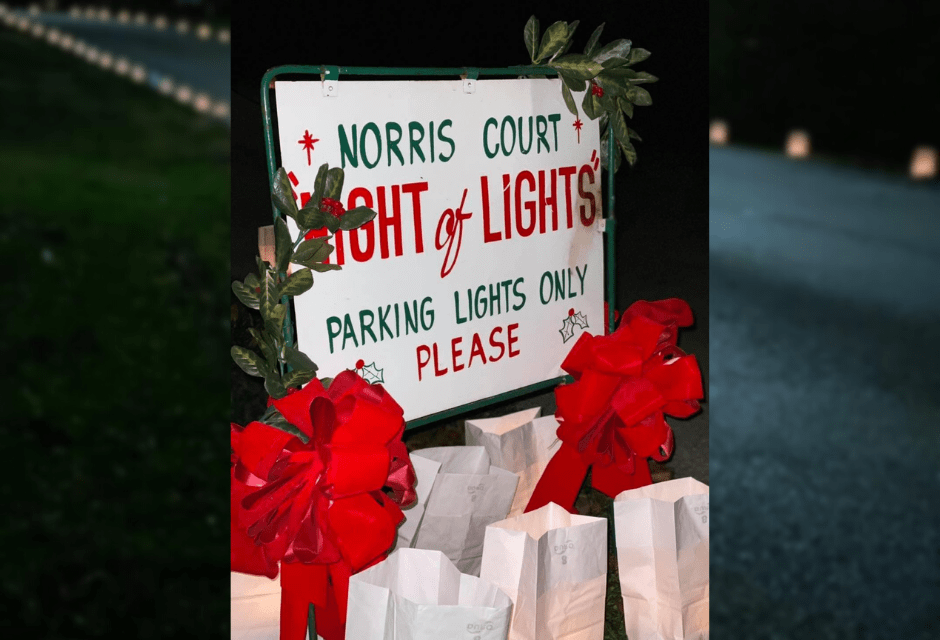 Norris Court s Night Of Lights Annual Tradition Canceled WCLU Radio
