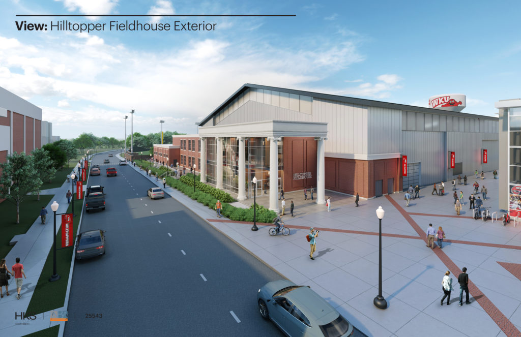 WKU Unveils Plans For Hilltopper Fieldhouse and Press Box | WCLU Radio
