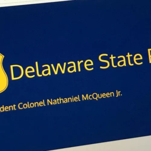 Dover^ Delaware^ United Stated - May 28^ 2018: Website of The Delaware State Police (DSP)^ U.S.A.