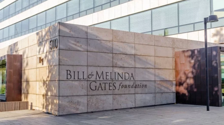 The Bill & Melinda Gates Foundation headquarters in downtown Seattle.Seattle^ WA / USA - August 27^ 2019