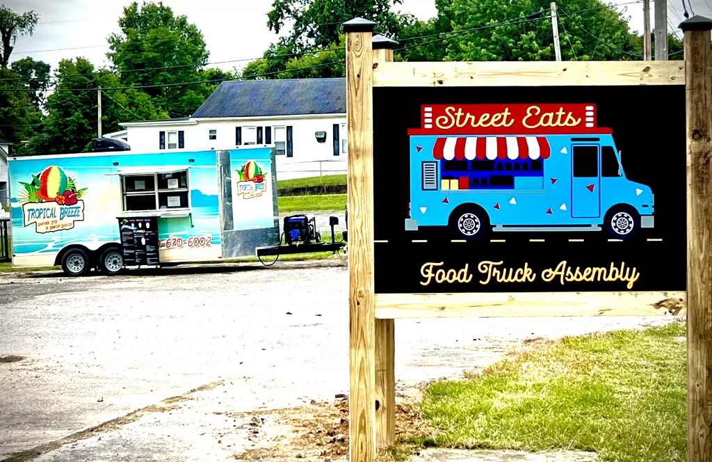 Food trucks at Street Eats on Columbia Ave. WCLU Radio