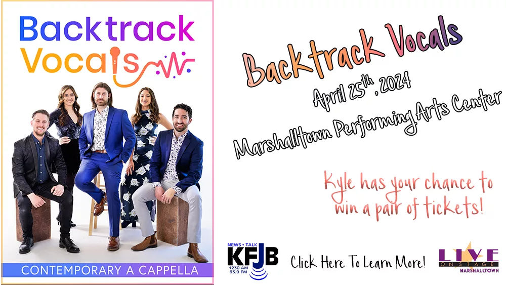 Live On Stage Marshalltown Backtrack Vocals NewsTalk 1230 KFJB