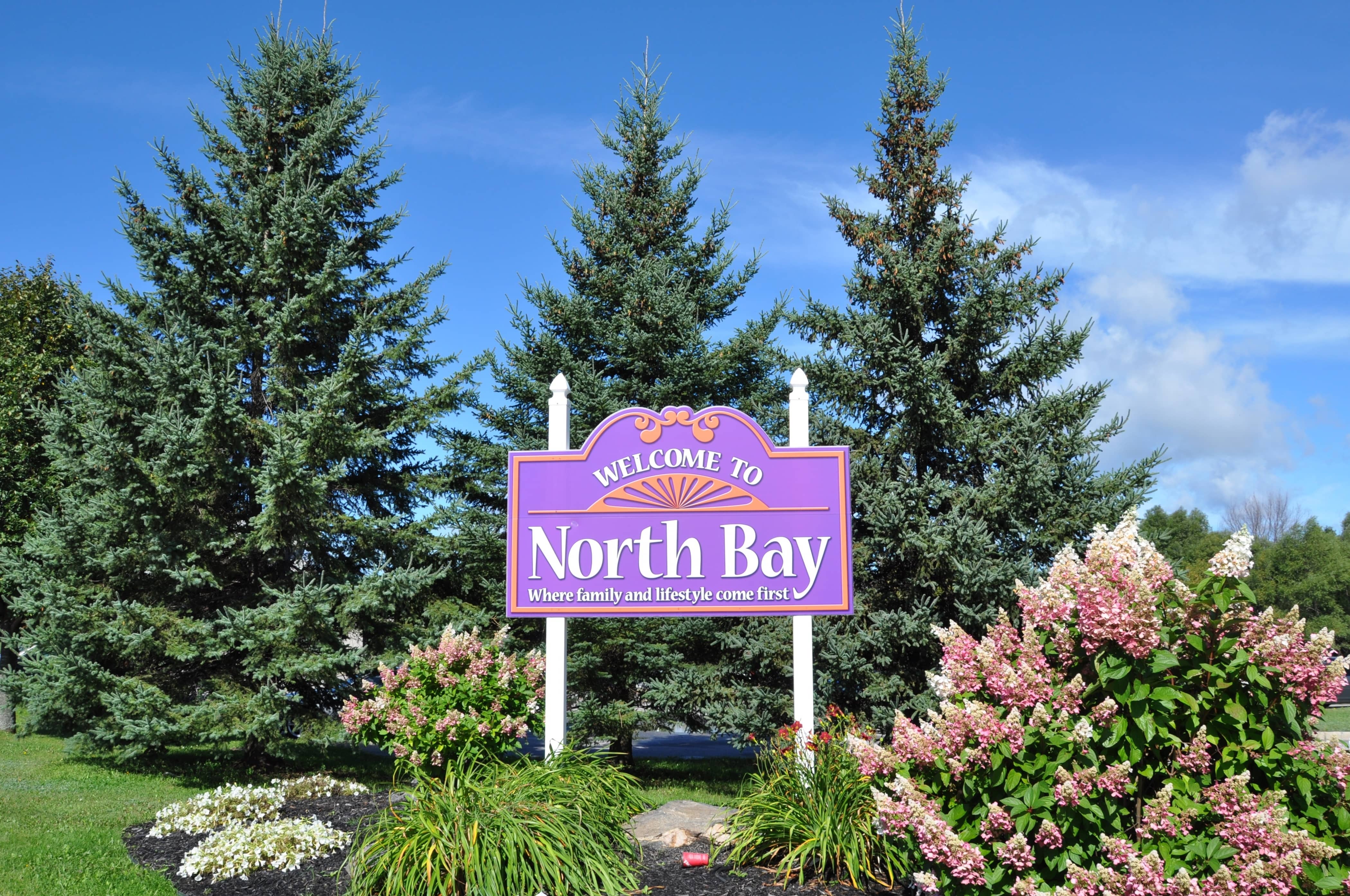 welcometonorthbaysignpost