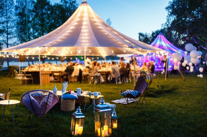 colorfulweddingtentsatnight-weddingday