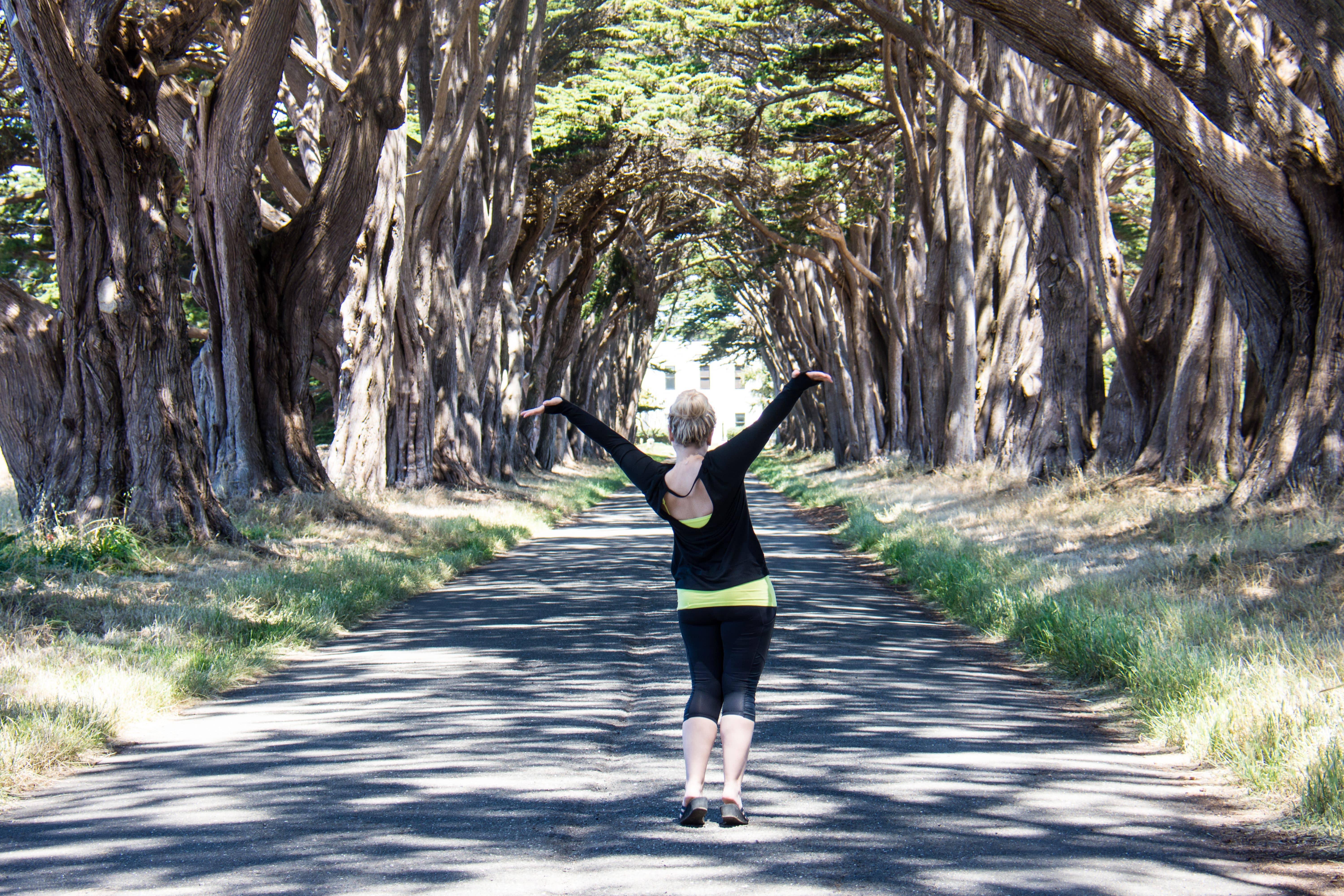 A woman enjoys some exercise in Point Reyes. (Shutterstock)