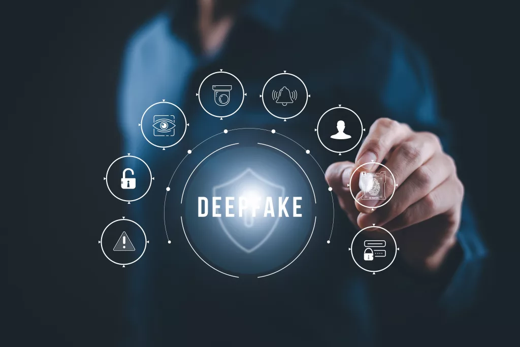 deepfakeconceptfacialtrackingdetectionandrecognitiontechnologysecuritysystem