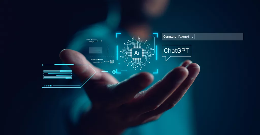 aitechbusinessmanshowvirtualgraphicglobalinternetconnectchatgpt