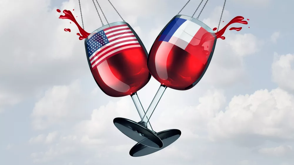 franceusawinetarifftradewarandamericantariffsglobal