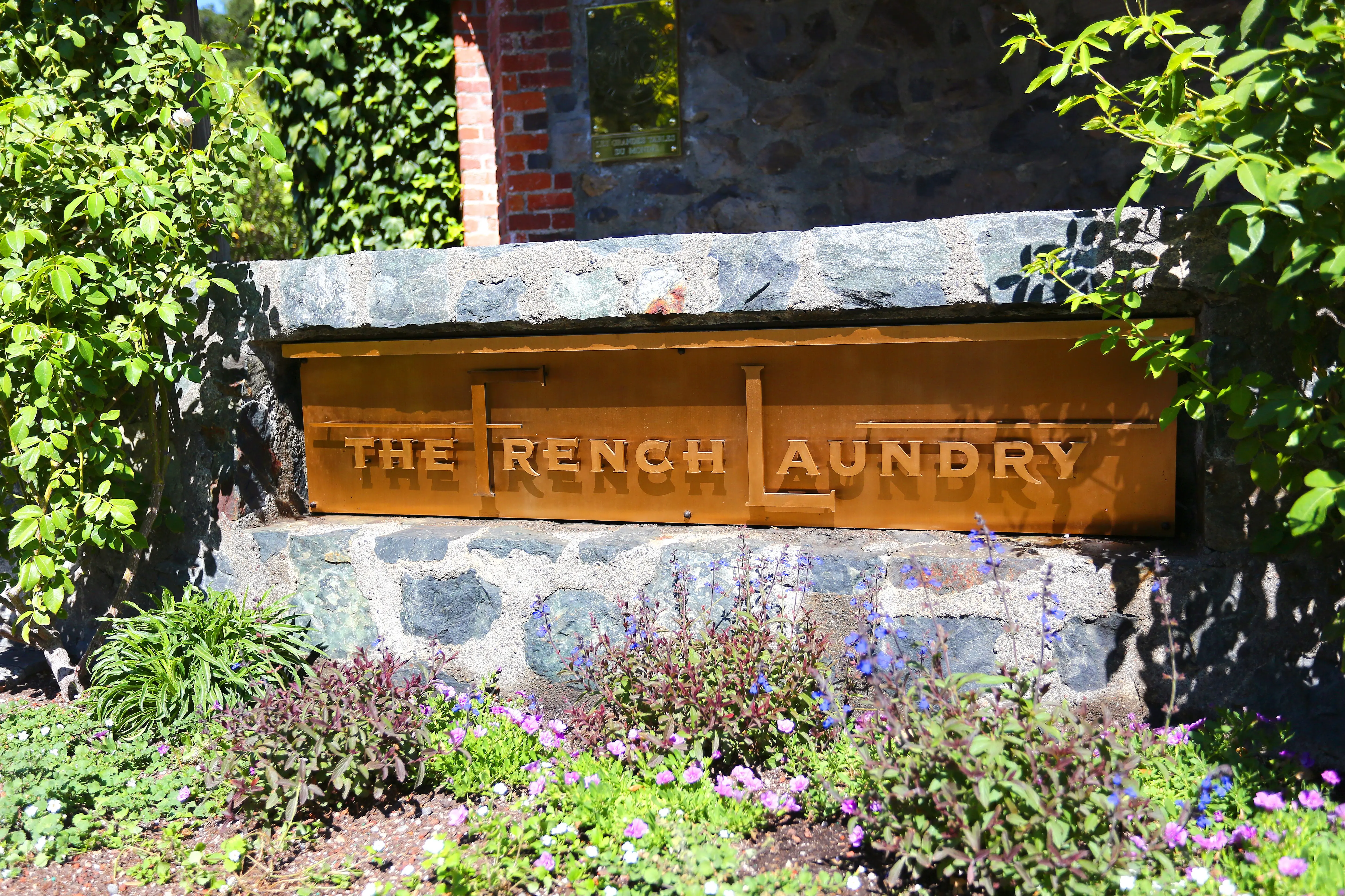 frontsignforthefrenchlaundryrestaurantinyountvilleca