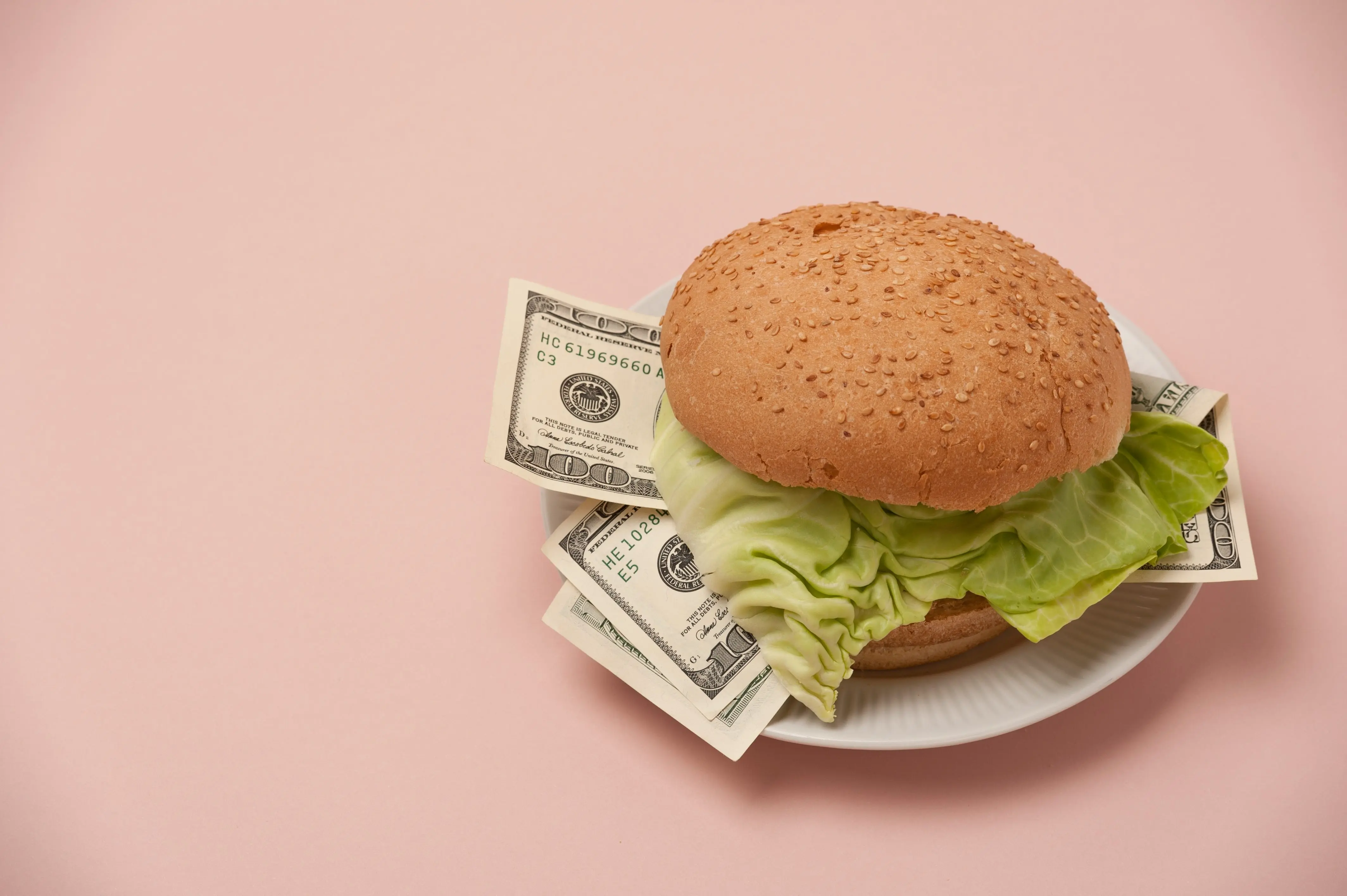 theburgerfilledwithonehundreddollarbills
