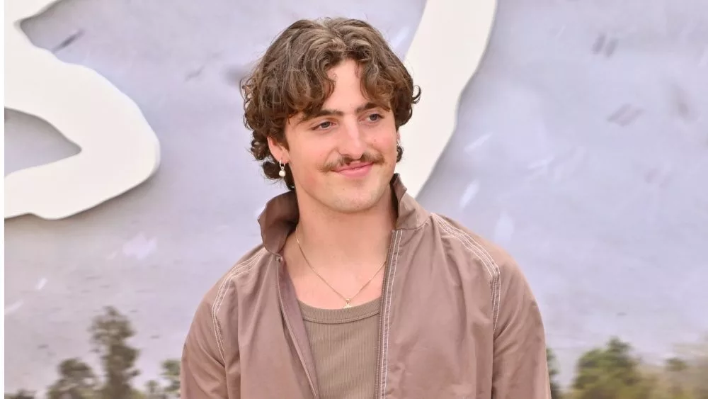 Benson Boone attends the premiere of the movie Twisters. Westwood^ CA USA - July 11^ 2024