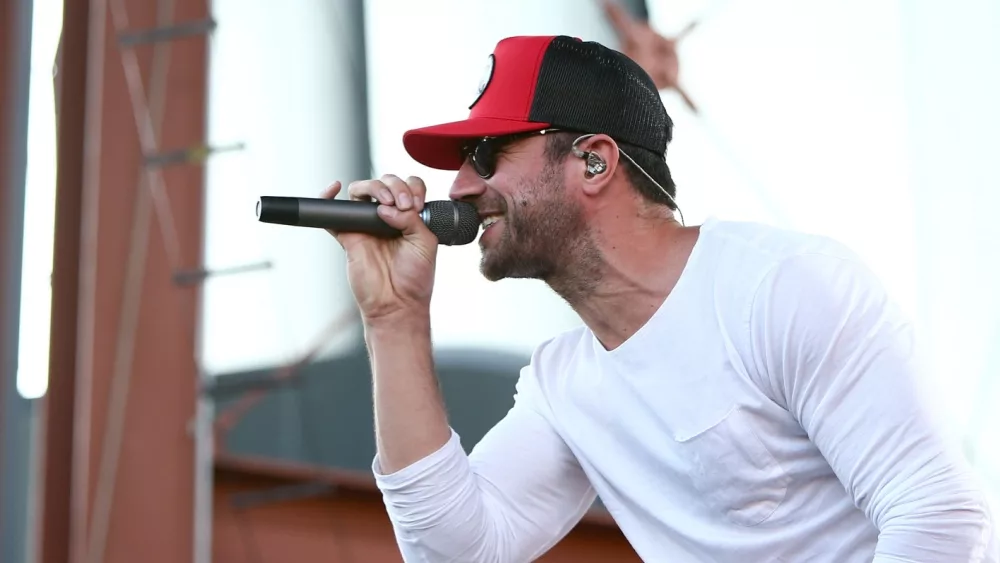 Singer Sam Hunt performs onstage during the 2016 Off The Rails Music Festival - Day 2 on April 24^ 2016 at Toyota Stadium in Frisco^ Texas.