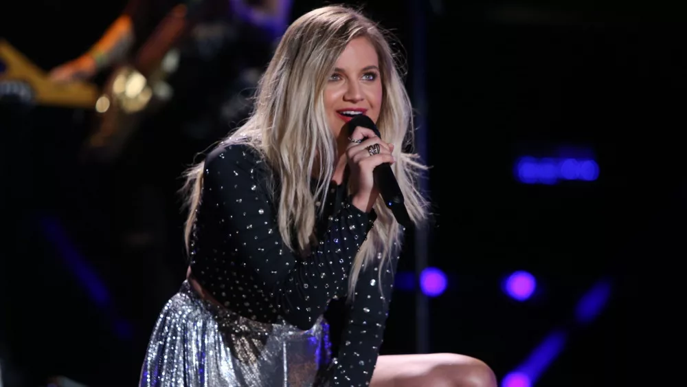 Kelsea Ballerini performs at the 2018 CMA Fest at Nissan Stadium on June 9^ 2018 in Nashville^ Tennessee.