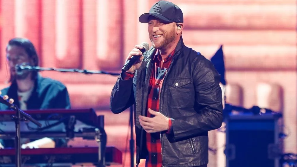 Cole Swindell performs onstage during the 2021 iHeartCountry Festival Presented By Capital One at The Frank C. Erwin Jr. Center on October 30^ 2021 in Austin^ Texas.