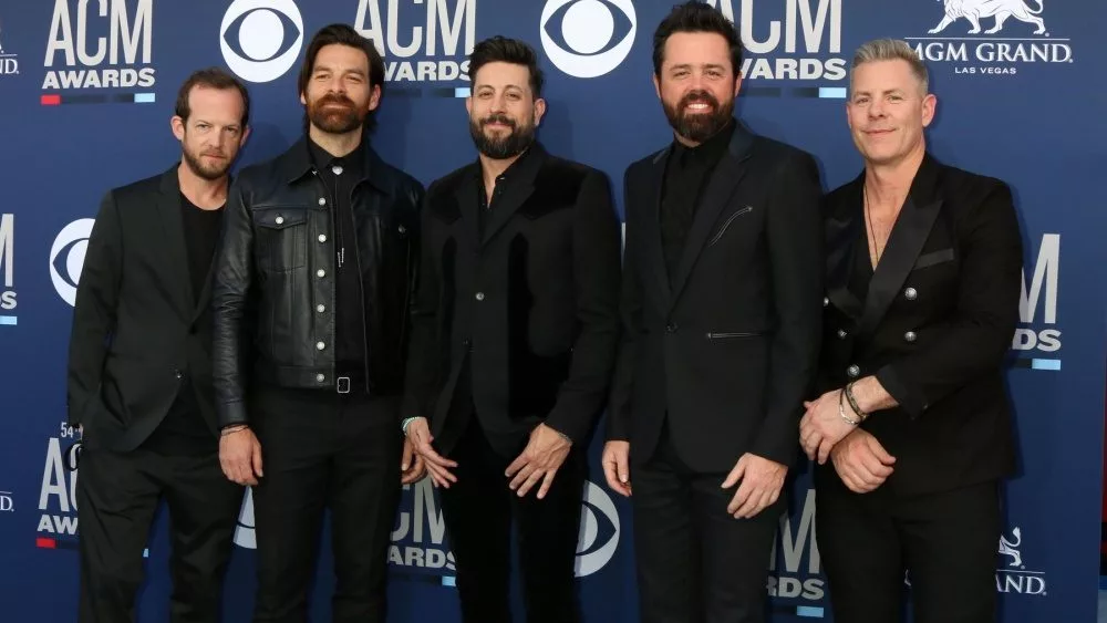 Old Dominion at the 54th Academy of Country Music Awards at the MGM Grand Garden Arena on April 7^ 2019 in Las Vegas^ NV