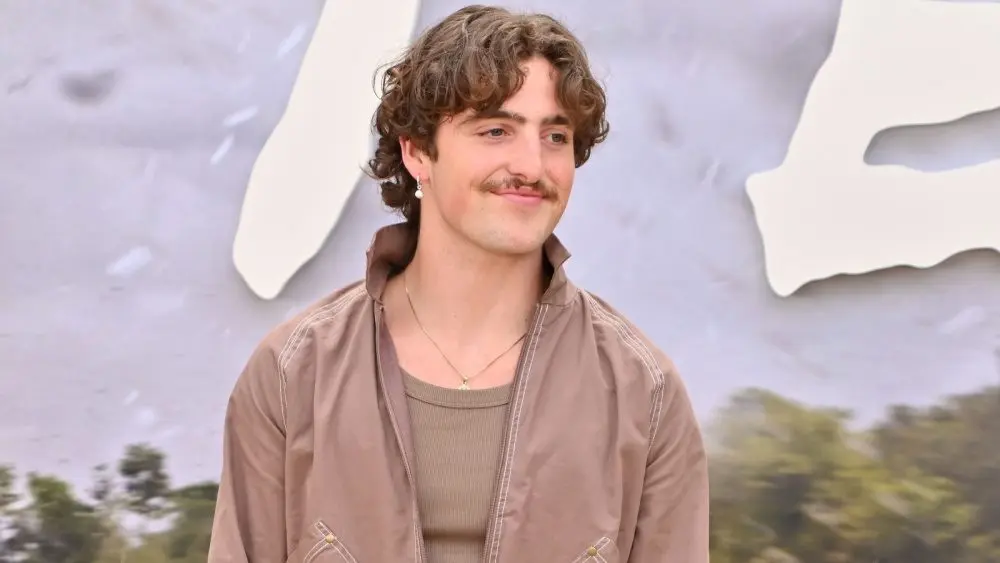 Benson Boone attends the premiere of the movie Twisters. Westwood^ CA USA - July 11^ 2024