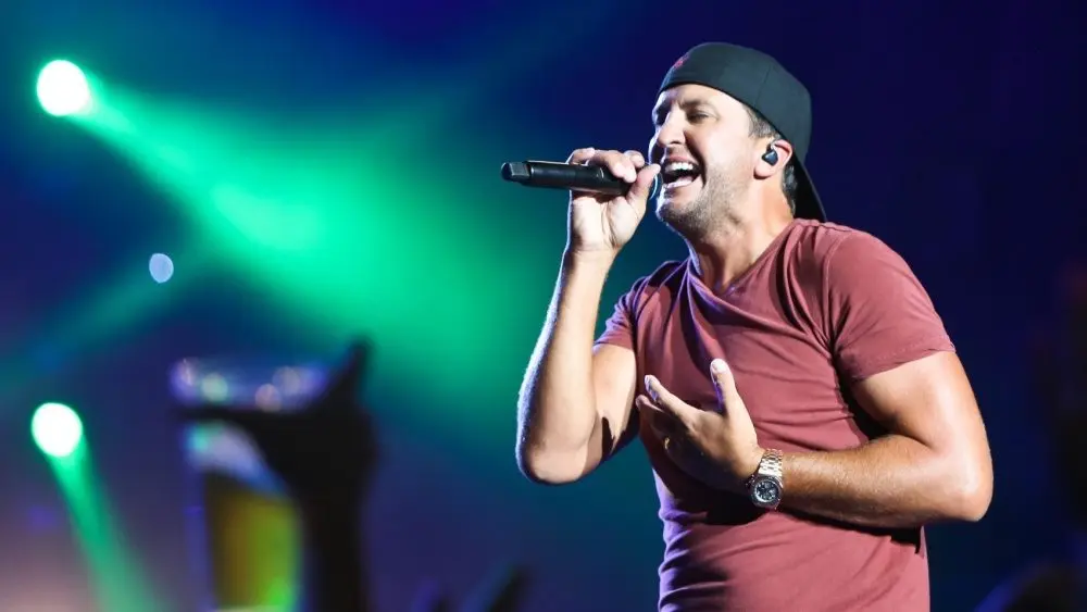 Luke Bryan performs in concert at Northwell Health at Jones Beach Theater on July 13^ 2019 in Wantagh^ New York.