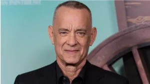 Tom Hanks attends New York premiere of Asteroid City at Alice Tully Hall on June 13^ 2023