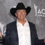 George Strait at the 2014 Academy of Country Music Awards - Arrivals at MGM Grand Garden Arena on April 6^ 2014 in Las Vegas^ NV