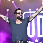 Matt Ramsey of Old Dominion performs during Country Thunder Music Festival on July 22^ 2017 in Twin Lakes^ Wisconsin.